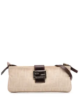 Fendi Pre-Owned: Коричневая сумка через плечо 
