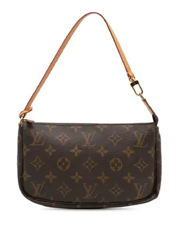 Louis Vuitton Pre-Owned: Коричневая сумка 