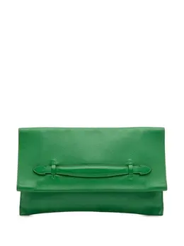Hermès Pre-Owned: Зелёный клатч 