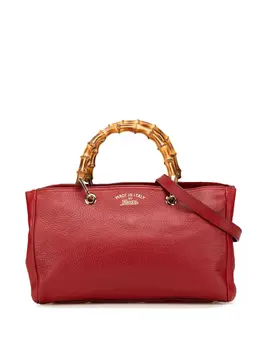 Gucci Pre-Owned: Красная сумка-шоппер 