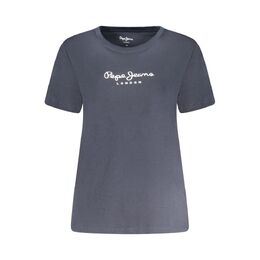 Pepe Jeans: Синяя футболка 