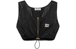Miu Miu: Чёрный жилет 