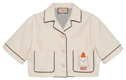 Gucci: Жёлтая рубашка 
