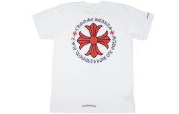Chrome Hearts: Белая футболка 