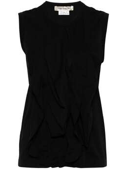 Comme des Garçons: Чёрный топ 