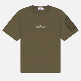 Stone Island: Хлопковая футболка 