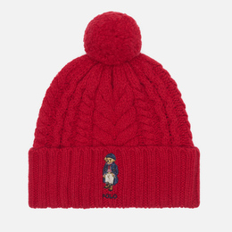 Polo Ralph Lauren: Красная шапка 