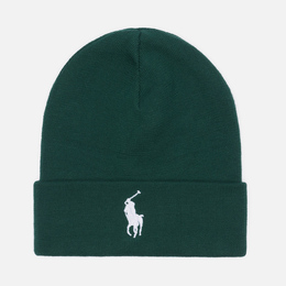 Polo Ralph Lauren: Зелёная шапка 