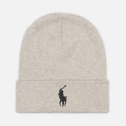 Polo Ralph Lauren: Серая шапка 