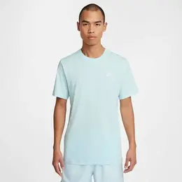 NIKE: Голубая футболка  Sportswear