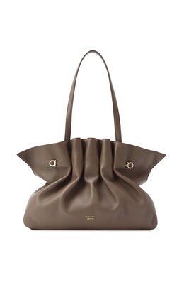 Ferragamo: Коричневая сумка 