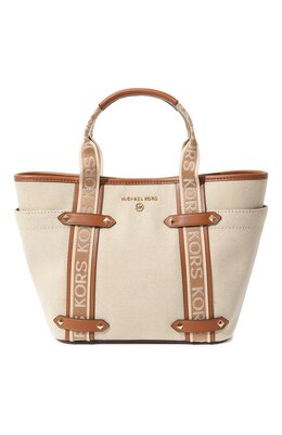 MICHAEL Michael Kors: Бежевая сумка 