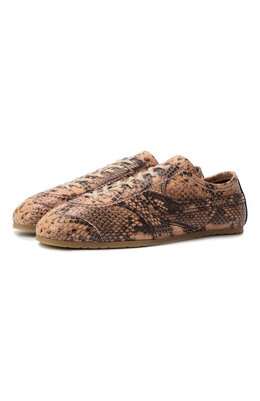Dries Van Noten: Оранжевые кеды 