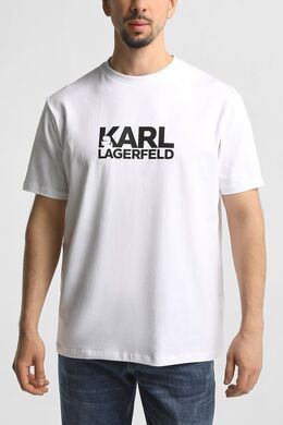 Karl Lagerfeld: Хлопковая футболка 