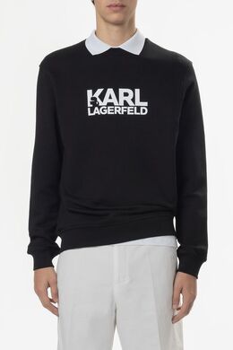 Karl Lagerfeld: Хлопковый свитшот 