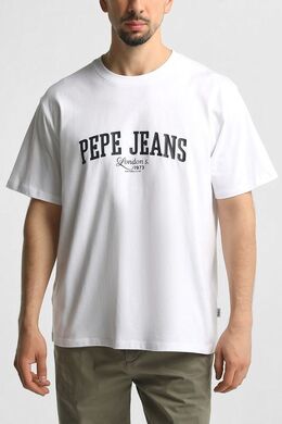 PEPE JEANS: Хлопковая футболка 