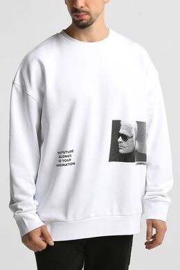 Karl Lagerfeld: Свитер с принтом 