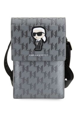 Karl Lagerfeld: Серебристая сумка 