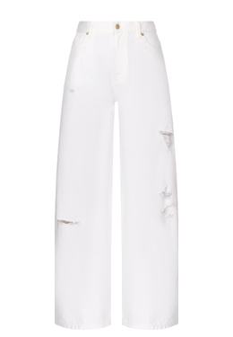 7 FOR ALL MANKIND: Белые джинсы 