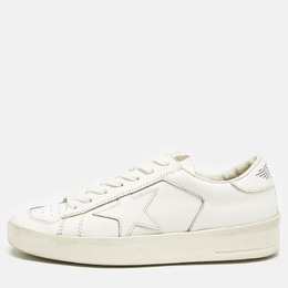 Golden Goose: Белые кроссовки  Stardan