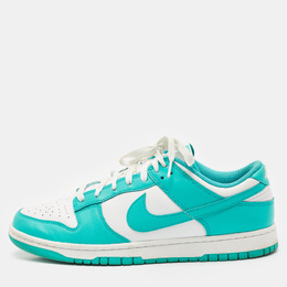 Nike: Зелёные кроссовки  Dunk Low