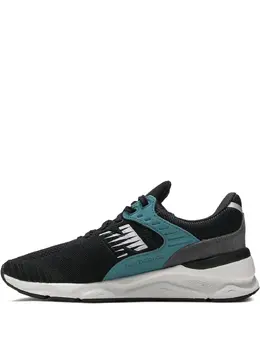 New Balance: Чёрные кроссовки 