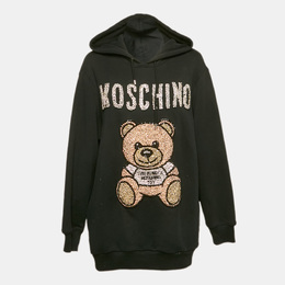Moschino Couture: Чёрная толстовка 