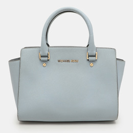 MICHAEL Michael Kors: Голубая сумка 