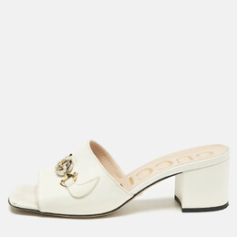 Gucci: Белые сандалии  Zumi