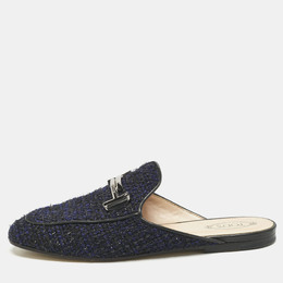 Tod's: Синие сабо  Double T