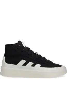 adidas: Чёрные кроссовки 