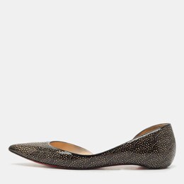 Christian Louboutin: Чёрные балетки 