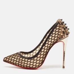 Christian Louboutin: Многоцветные туфли 