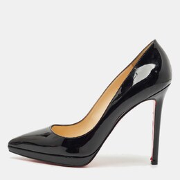 Christian Louboutin: Чёрные туфли  Pigalle