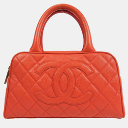 Chanel: Оранжевая сумка 