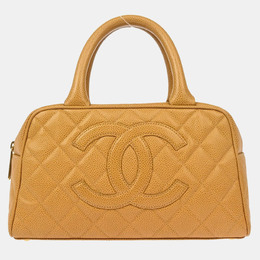 Chanel: Бежевая сумка 