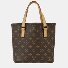 Louis Vuitton: Коричневая сумка-шоппер 