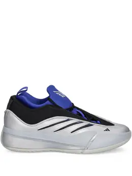 adidas: Серебристые кроссовки  Dame