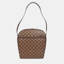 Louis Vuitton: Коричневая сумка 