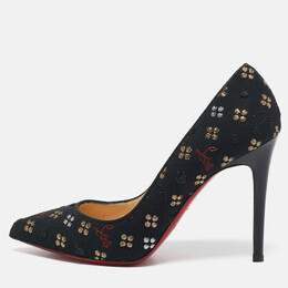 Christian Louboutin: Чёрные туфли  Pigalle