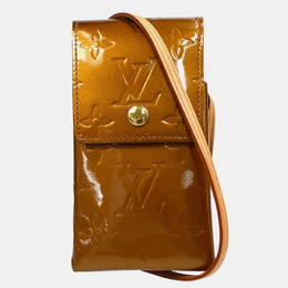 Louis Vuitton: Коричневая сумка 