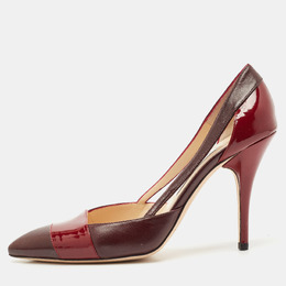 Jimmy Choo: Бордовые туфли 