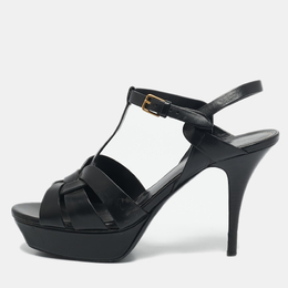 Yves Saint Laurent: Чёрные сандалии 