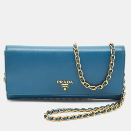 Prada: Голубой кошелёк 