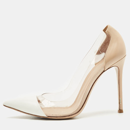Gianvito Rossi: Белые туфли  Plexi