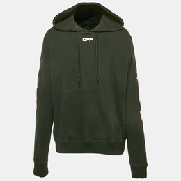 Off-White: Чёрный свитшот 