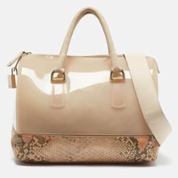 Furla: Оранжевая сумка  Candy