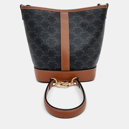 Celine: Коричневая сумка 