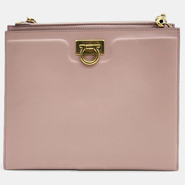 Salvatore Ferragamo: Розовая сумка через плечо  Trifolio
