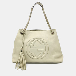 Gucci: Бежевая сумка 